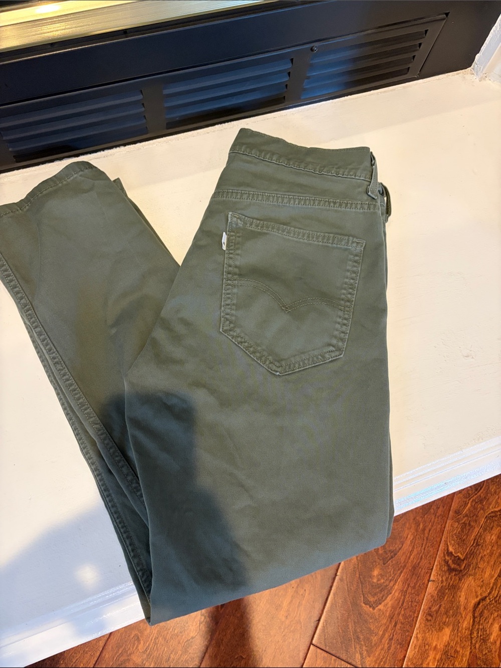 Olive Green men’s Slim Jeans 31x30